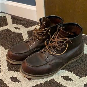 Red Wing Shoes Man Boot